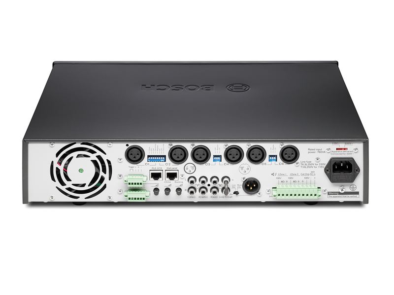 bosch PLE2MA120EU Bosch PLENA 120W Mixer Amplifier c/w 2 Zones Selector