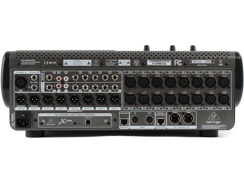 25-Bus Rack-Mountable Digital Mixing Console Bundle With Gator Padded Nylon Carry Bag Behringer X32 PRODUCER 40-Input Microfiber Cloth 2x 10 8mm XLR Mic Cable 3 Pin XLR Male to 3 Pin XLR Female 