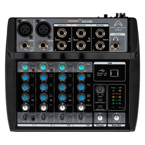 Wharfedale Pro | CONNECT-802USB