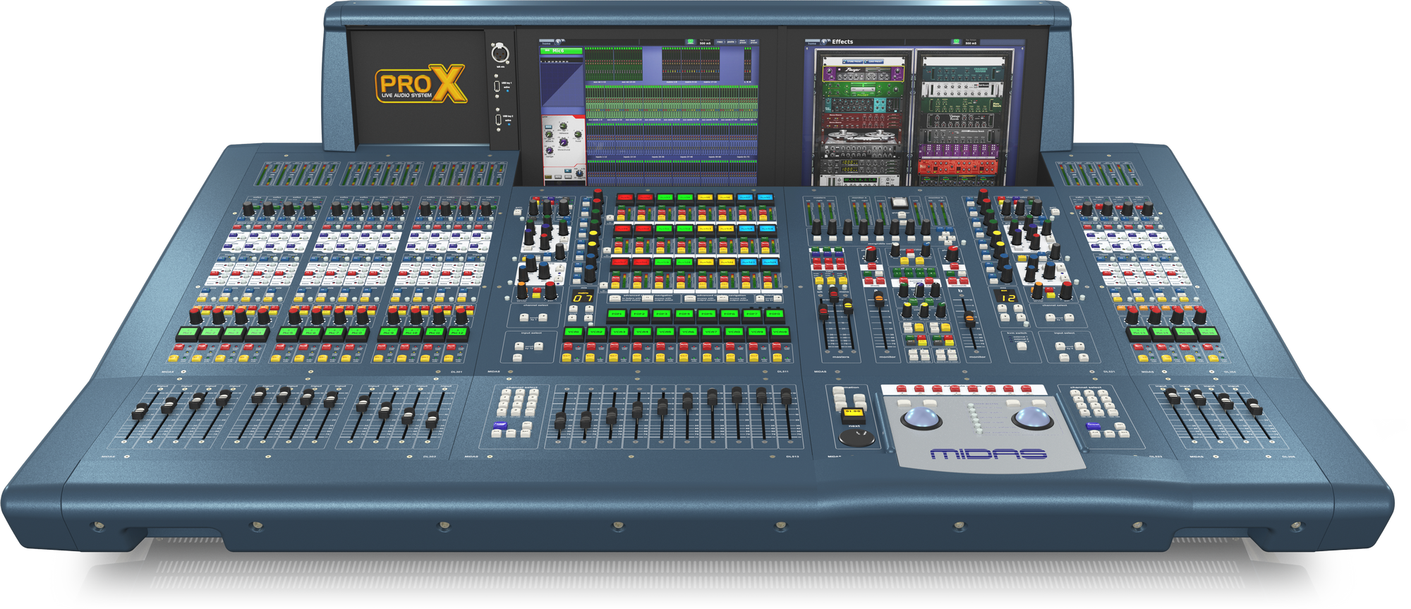 Midas Rack Console midas | PRO X-CC-TP | Midas Live Digital Console Control Centre with ...